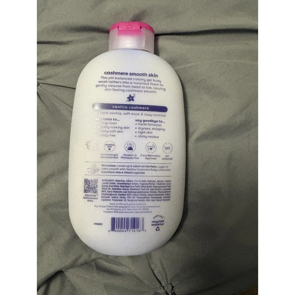 Eos Shea Better Cashmere Body Wash, Vanilla Cashmere, 16 Fl Oz ( Pack 1)